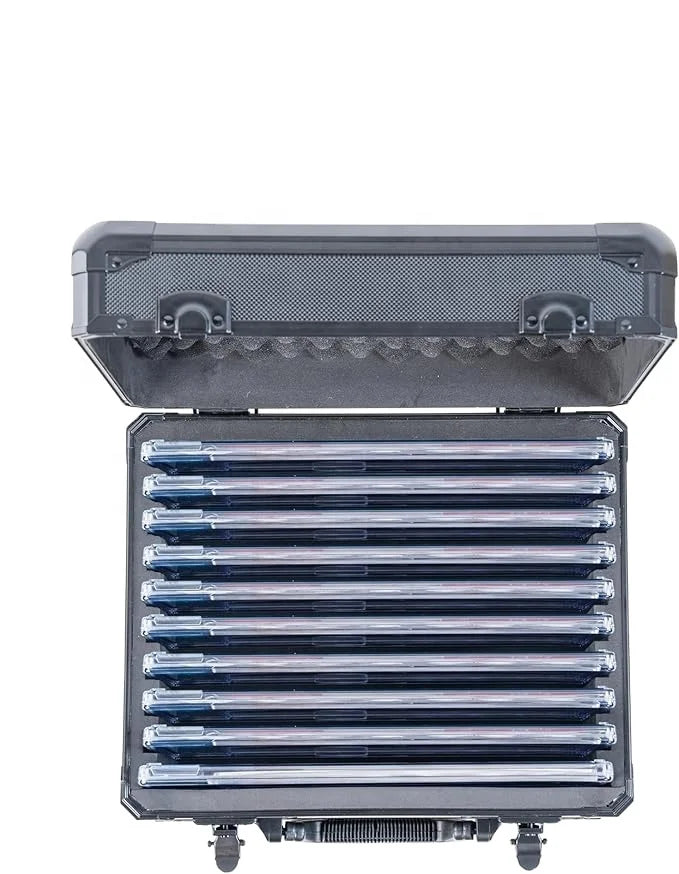 Premium Comic Book Storage Box Graded Case with Space for 10 CGC Comic Book Slabs Customizable OEM & ODM Tool Cases