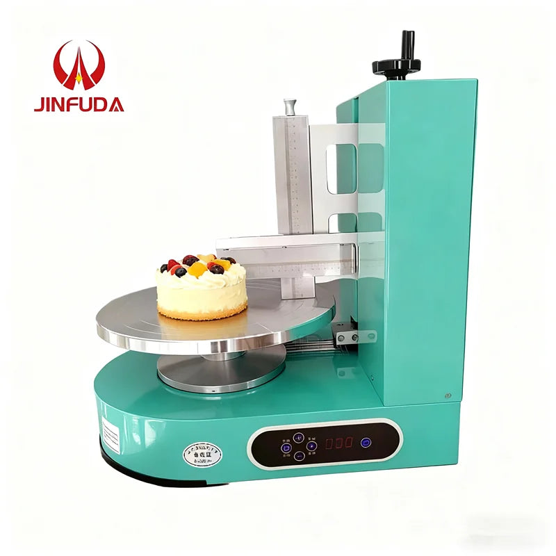 Hot Sale Automatic Cake Spreading Machine Coating Decorating Cake Bread Cream Spreader 4-12 Inch Smoothing Machine for Birthday