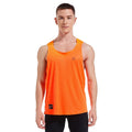 Sanken Lightweight Men's Tank Tops Breathable Marathon Vest Quick Dry Seamless Running Shirts Sublimation Print Singlet for