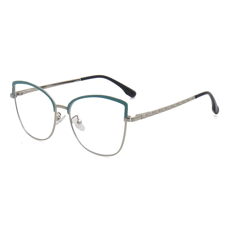 Newest Cat Eye Metal Best Price Spectacle Frames Eyeglasses Women Men