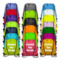 Factory Price Custom Promotional Sports Backpack Bag Polyester DrawString Backpack Bag Pack Printing Custom Logo Drawstring Bag