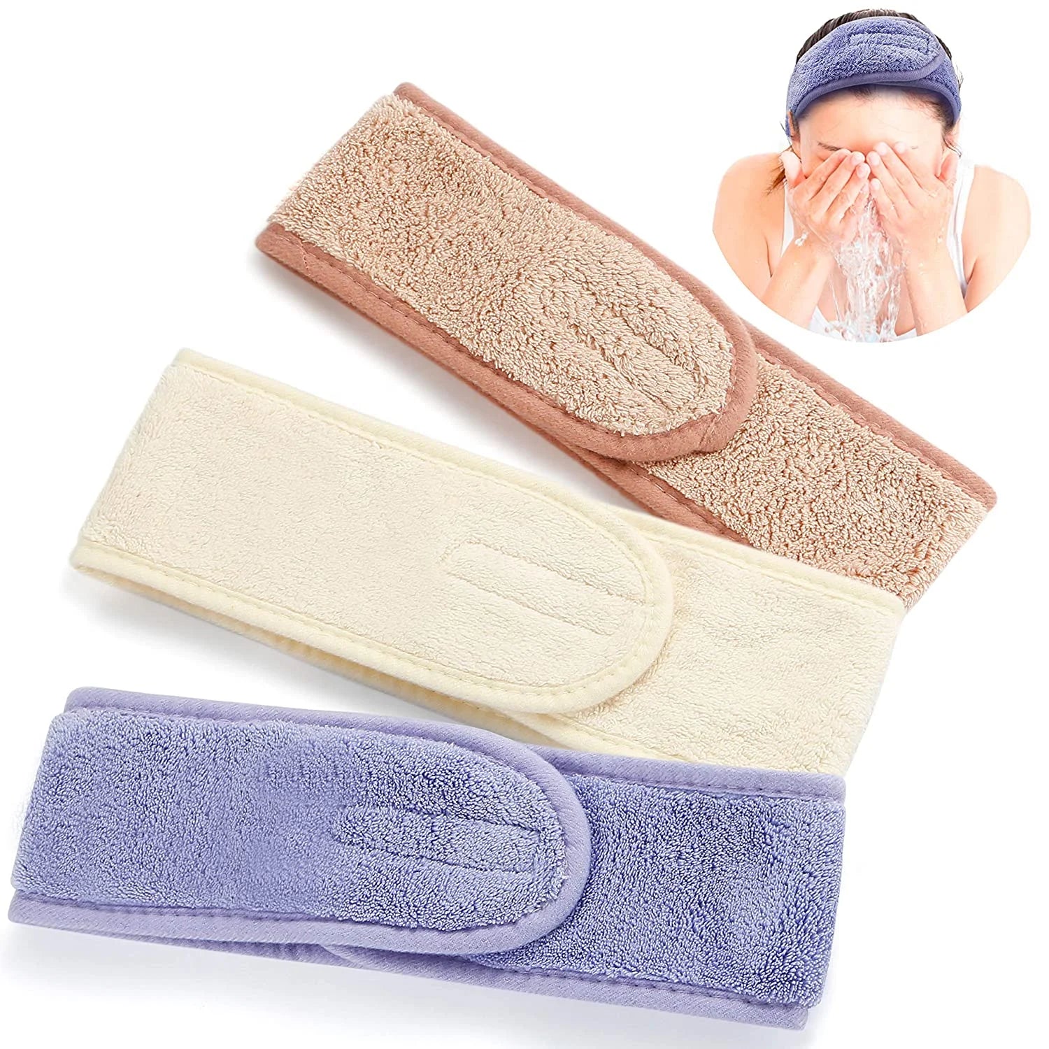 High Quality Customized Microfiber Head Band for Promotion Gift Embroidery Logo Available