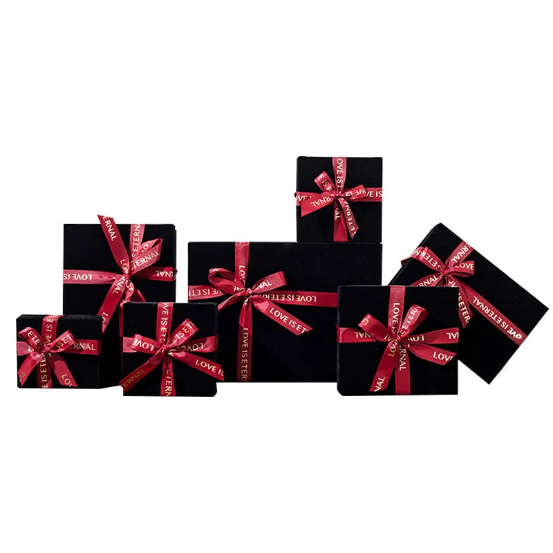 Valentine'S Day Paper Gift Box for Flower Chocolate Fashion Design Disposable 35x25x12cm Custom Orders Accepted Stock Wenluo