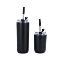 Stainless Steel Cup with Straw Double Wall Insulated Coffee Mug
