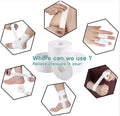 Cotton Sport Tape Antiwear Grip Tape Bandages for Weight Lifting Athletic Tape for Ankle Support