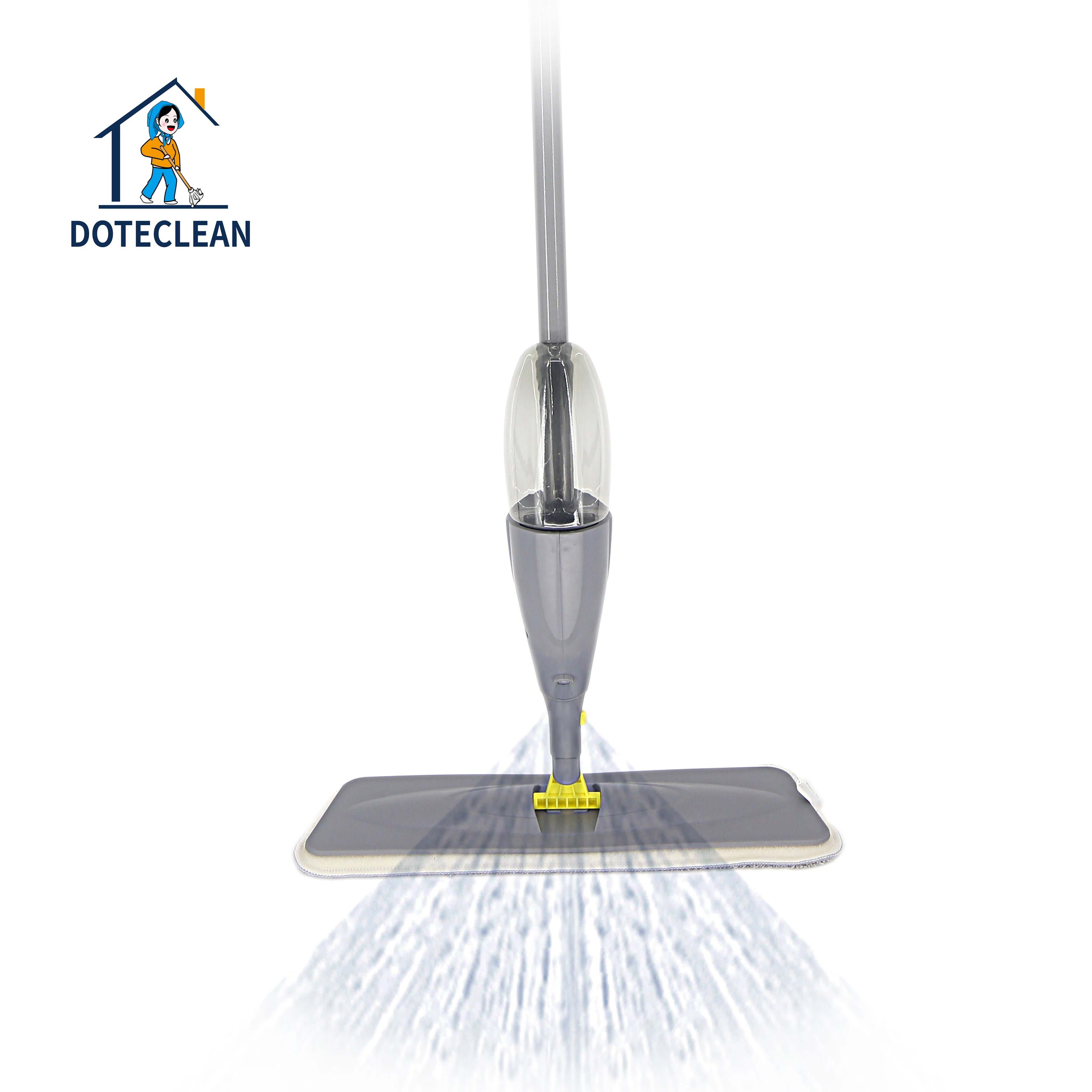 Microfiber Flat Magic Cleaning Spray Mop with Swivel Handle for Floor and Window Cleaning