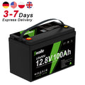 Swalle LiFePO4 Battery EU Stock China Factory TTWEN 12V Solar Battery 48V 24V 12V 100Ah 200Ah 300Ah  Lithium Iron RV Batteries