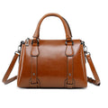 Manufacturer of Luxury Vintage Lady Fashion Handbags Custom LOGO Low MOQ Pure Genuine Leather Wholesale From China