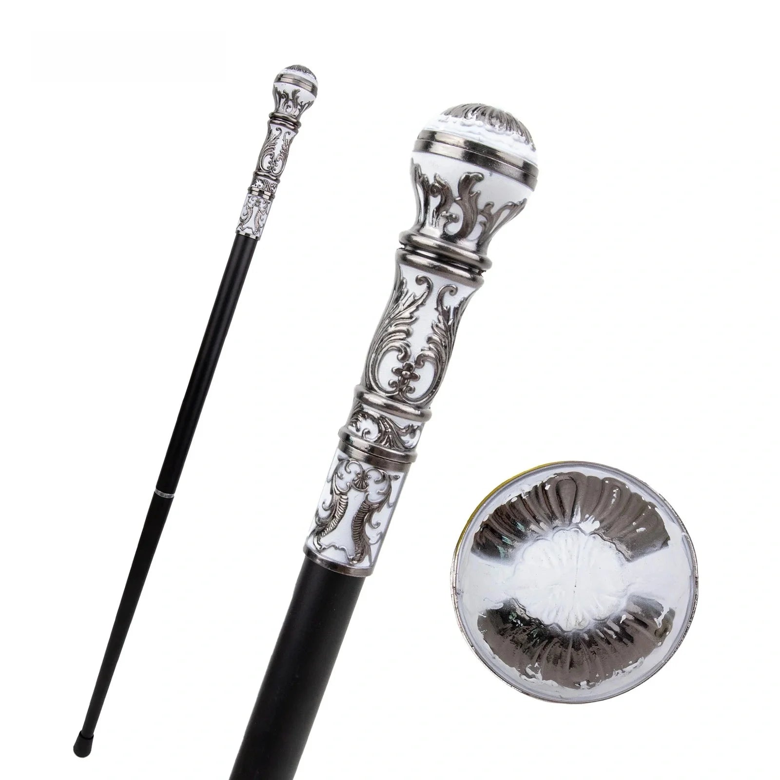Fashion Walking Stick Man Party Decorative Walking Cane Men Luxury Walking Stick Elegant Alloy Handle Cane
