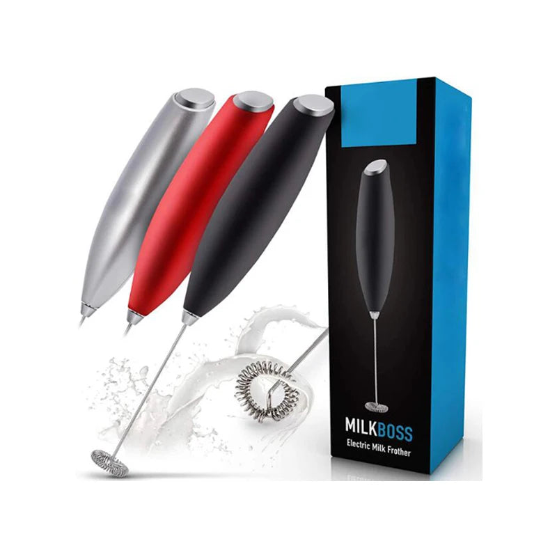 Milk Frother Handheld Travel Electric Milk Foam Maker for Coffee Latte Cappuccino