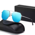 Metal Classical Men's Driving Fashionable Colorful TAC Polarized Sun Glasses Pilot Sunglasses
