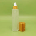 Skin Care 30ml 50ml Pump Sustainable Frosted Glass Serum Bottles Cosmetic Luxury 100ml Perfume Spray Glass Lotion Bottle