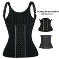 Self-Heating Breathable Neoprene/Nylon Tourmaline Magnetic Therapy Waist Cinchers Firm Control Lumbar Brace Fat Burning