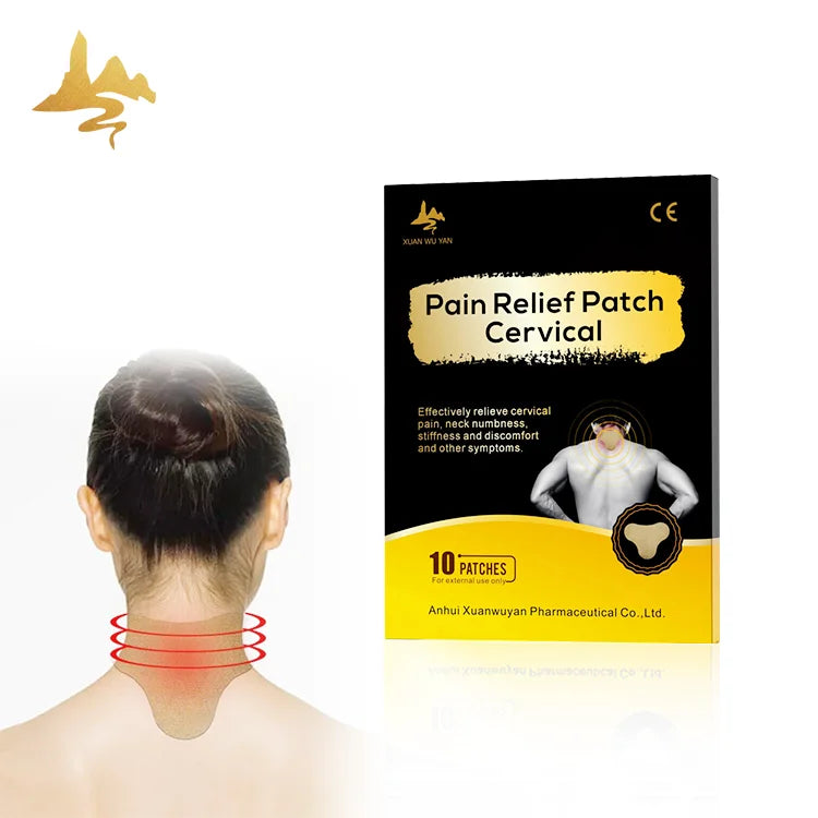 New Arrival Hot Cold Pack Natural Herbal Wormwood Transdermal Neck Sticker Lumbar Spine Cervical Patch for Pain Soothing MegaBDM