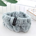 Wholesale Fashion Sport Makeup Headbands Spa Coral Hairband Fleece Headband