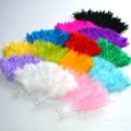 Handmade Fancy Folding Turkey Fan Nigeria Traditional Wedding Feather Fan