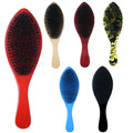 Wholesale Retail 100% Boar Bristle Paddle 360 Curved Hard Custom Wave Hair Brush Men Beard Brushes MegaBDM