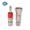 SS316L Stainless Steel Quick Connector Hydraulic Couplings Polished Surface Treatment