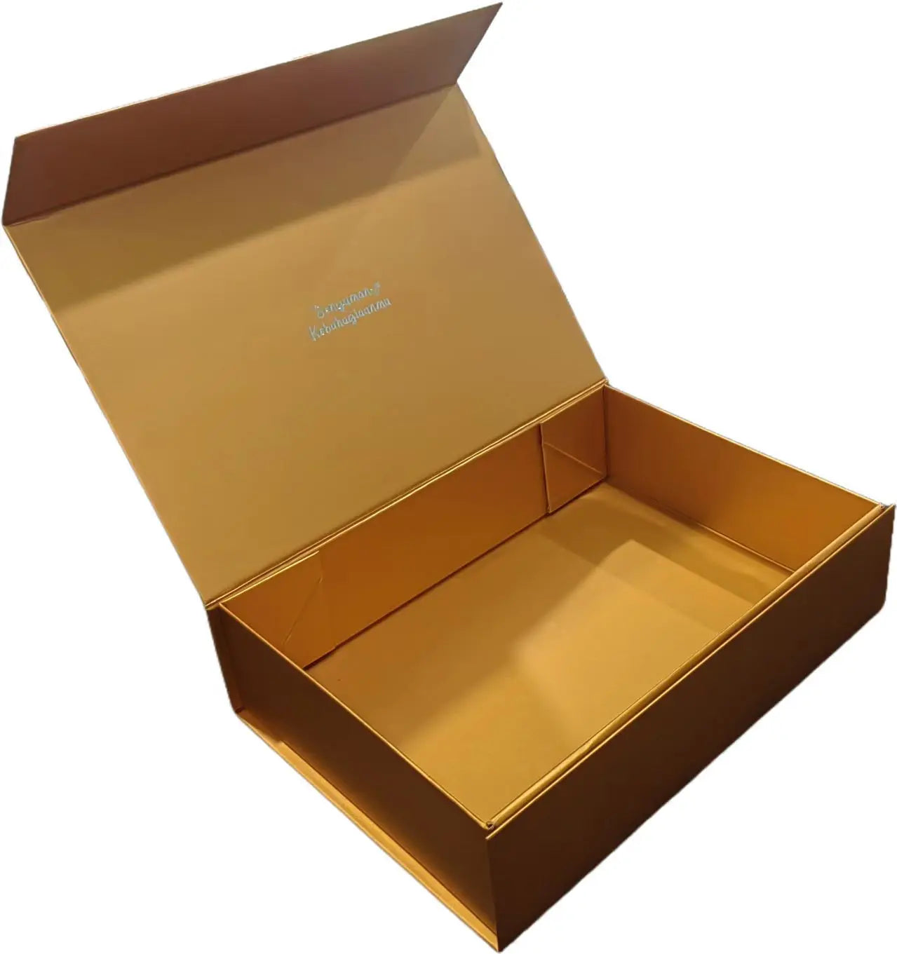 XMC-Custom Logo Paperboard Magnetic Gift Paper Box Hard Cardboard Luxury  Packaging Black Folding Rigid Box