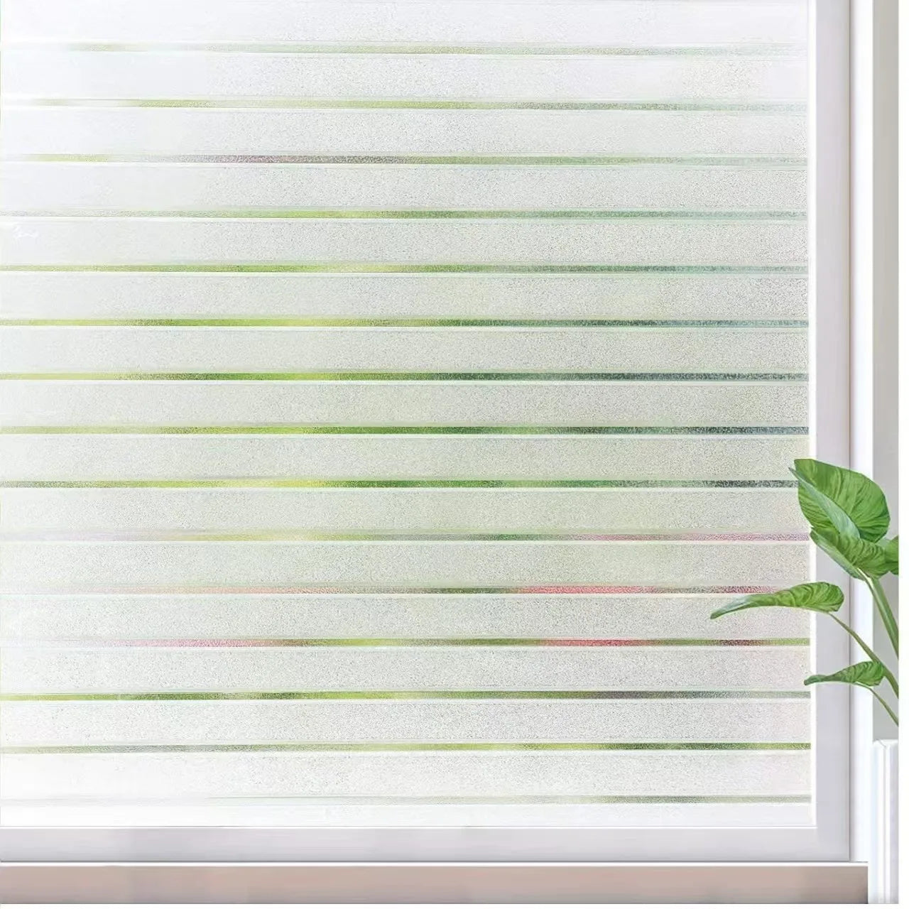 Customized Size Static Window Stickers No Glue PVC Static Film Frosted Window Glass Door Film