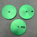 Factory Price Small MOQ SKX007 28.5mm Double Feet NH35/36 Movement Green Sunray Watch Dial