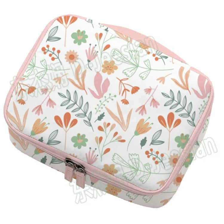 Factory Custom Logo  Cosmetic Bag Makeup Travel Bag Large Capacity Travel Cosmetic Bag