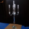 Tall Table Centerpiece 5 Arms Crystal Candelabra Wedding Centerpiece