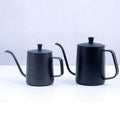 350ml 600ml Matte Black Stainless Steel Turkish Coffee Pot Home Kettle Pitcher Milk Jug Pourer Hand Maker Carafe Camping