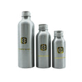 Empty Recyclable Aluminum Metal Screw Lid Bottle Essential Oil Face Serum