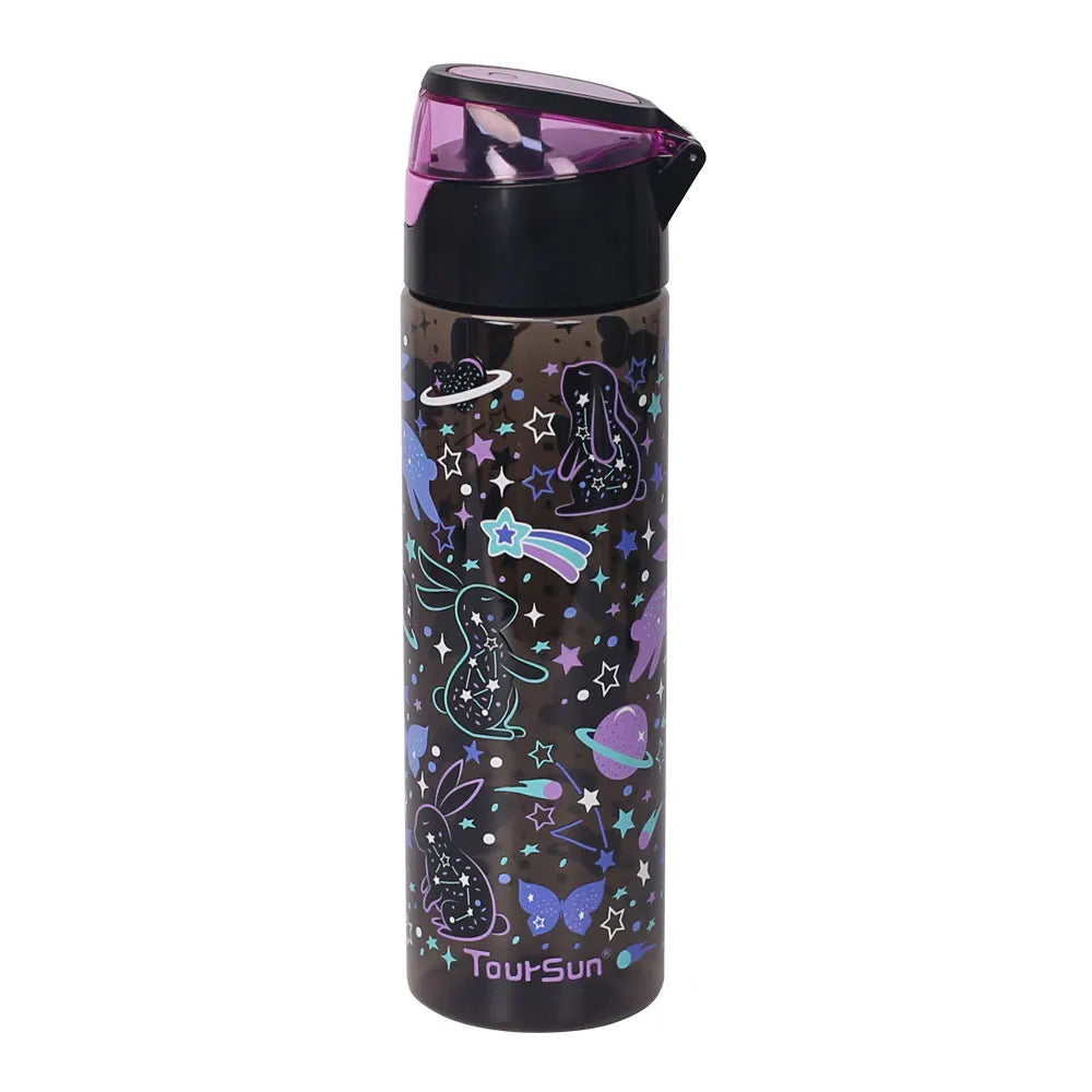 For 750ml BPA-Free PP Eco-Friendly Water Bottle for Kids with Push Button Design Customized Color School & Home Use