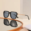 2024 Fashion Square Frame Acetate and Metal Material Luxury Designer Men Women Polarized Shades Sunglasses