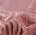 Hot Selling 100% Polyester Pleated Dress Fabric Gold Foil Printed Knitted Pleated Polyester Fabric With Foil for Dress