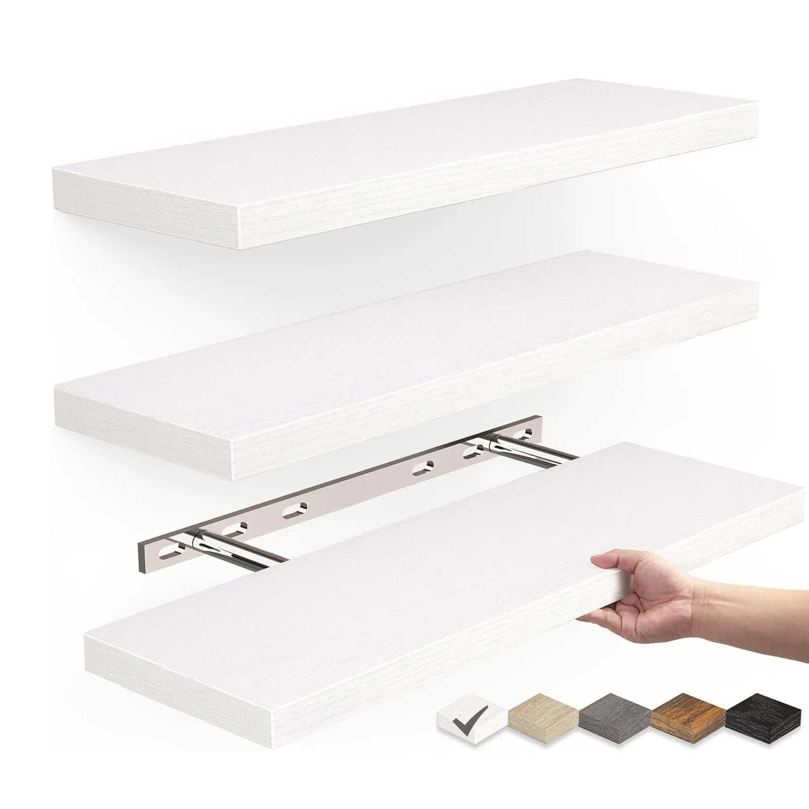 Hanging Wall Storage Rack Wooden Storage Rack