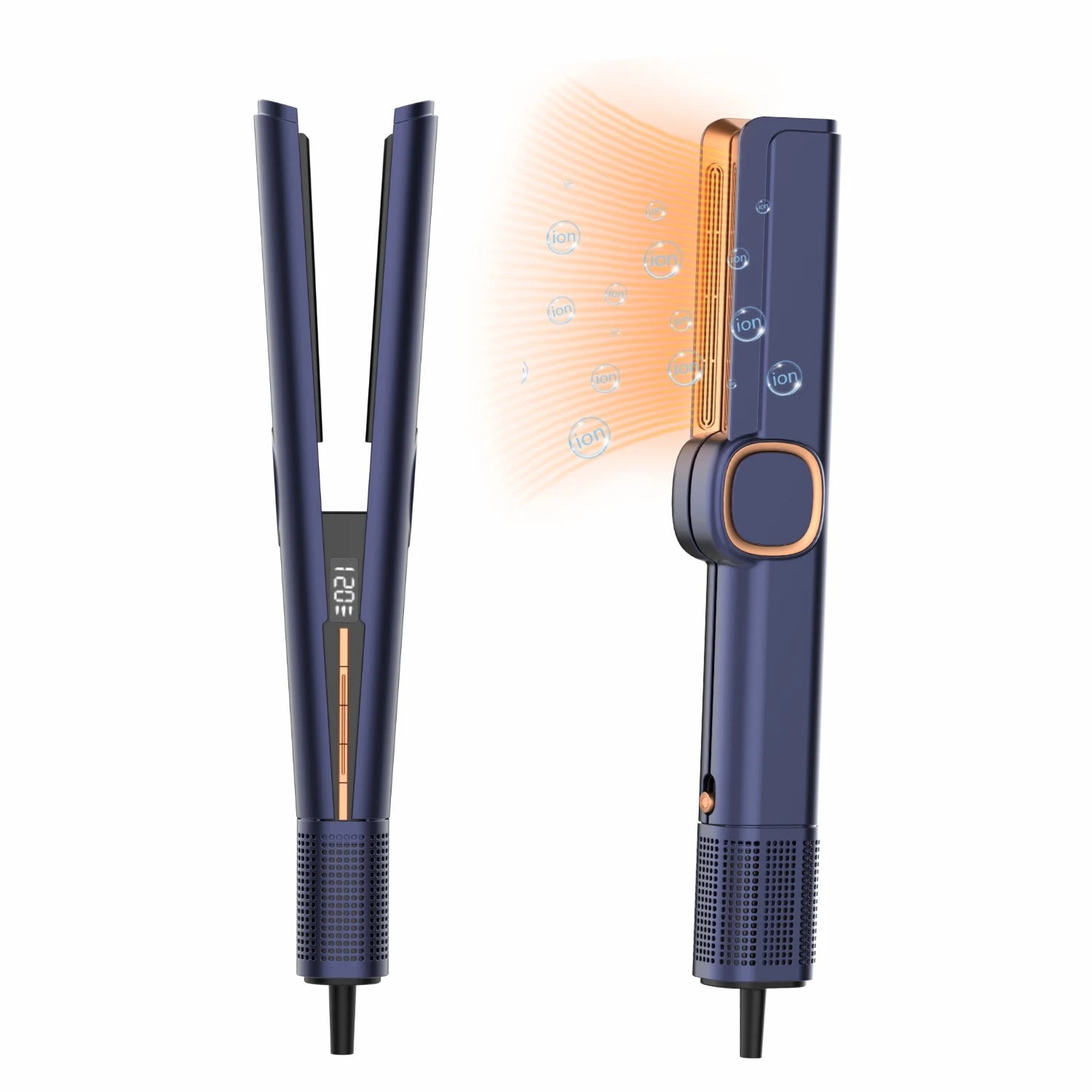 One-Step Wet to Dry Flat Iron 3 Wind Speed with 110000RPM BLDC Motor 1 Year Warranty