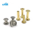 304 Stainless Steel Aluminium Chicago Screws M3-M10 Metric/Inch Low Profile Flat Head Hex Socket Binding Post Screw Coarse/Fine