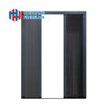 Invisible Aluminum Alloy Trackless Sliding Door No Track Barrier-free Plisse Screen  Custom Design Day and Night Anti-mosquito