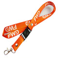 Customized Eco-friendly Polyester Coiled Lanyard Hook Vendor Sublimation Mobile Phone Neck Strap Embossing Silk Screen Printing