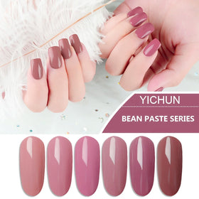 15ml Vegan Non-Toxic Cosmetic Rich Pigment DIY UV Gel Polish 6 Colors 60s Cure Time Low MOQ Private Label Nails Supplies