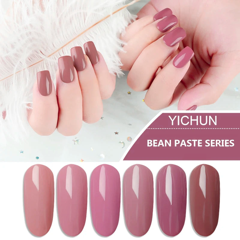 15ml Vegan Non-Toxic Cosmetic Rich Pigment DIY UV Gel Polish 6 Colors 60s Cure Time Low MOQ Private Label Nails Supplies