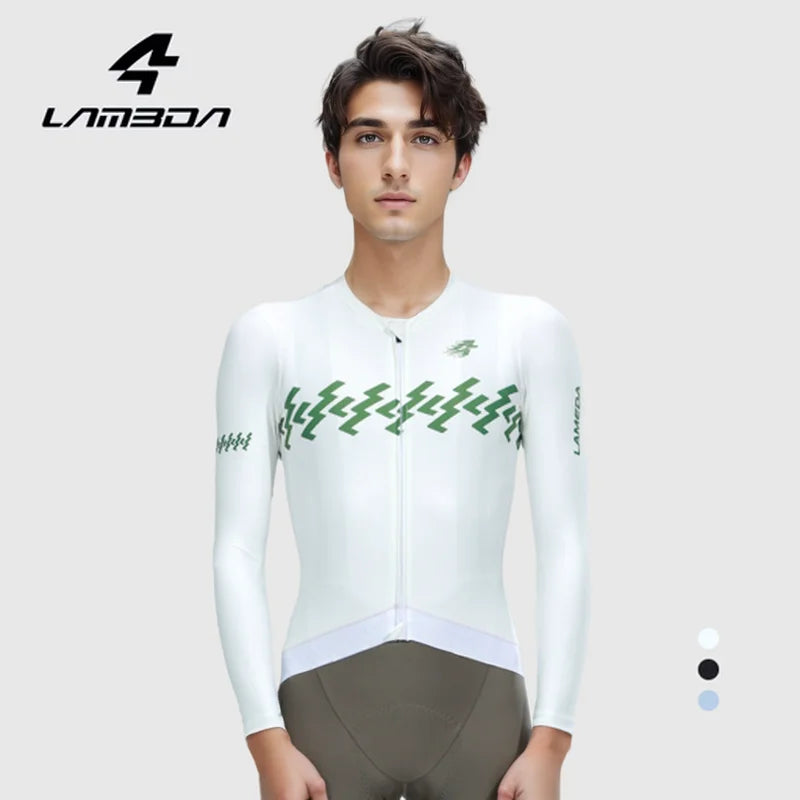 LAMEDA Winter New Arrivals ODM Bike Wear Bike Shirts Custom Bicycle Cycling Clothing Ciclismo Pro Men Cycling Long Sleeve
