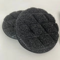 2024 New Round Kitchen Cleaning  Net Scrub Sponge Outdoor BBQ Grill Wired Sponge