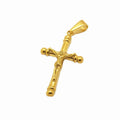 Olivia 18K Gold Jesus Cross Jewelry Stainless Steel Christian Gold Crucifix Pendants for Men Necklace