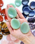 Thumbstone Decompression Portable Oval Pendant Stone Crafts Decompression Stone Worry Stones