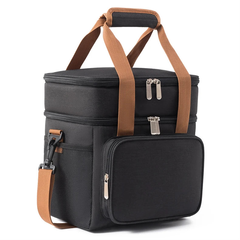 Sublimations for Men Women Reusable for Food Soft Thermal Insulated Bags with Custom Printed Logo Lunch Box Large Cooler Bag