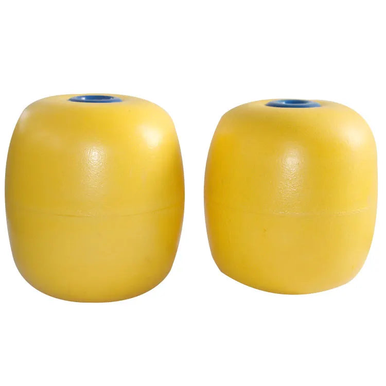 WHOLESALE Yellow Net-Float Fishing Tool High Buoyancy PVC Fishing Floats for Sea