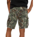 High Quality Men's Heavyweight Cargo Denim Shorts Blank Camouflage Streetwear with Mid Waist Casual Style Woven Jeans