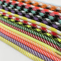 Stock 5mm Coated Polyester Braid Rope Cords for Bags Garments Shoes