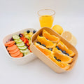 Wholesale Custom Logo Kraft Paper Rigid Food Box Clear PET Lid UV Advantage Embossing Fast Food Sushi Noodles Recycled Materials