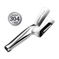 Daoqi Hot Selling 304 Stainless Steel Steak Clip Multifunctional Grill Clamps Food Utensils Stainless Steel Tongs Metal Tools