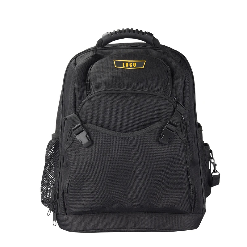 12 Inch Small Hard Bottom Soft Electrical Heavy Duty Work Tool Backpack Bag for Hardware